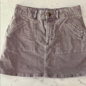 American Eagle Outfitters Light Purple A-Line Mini Skirt